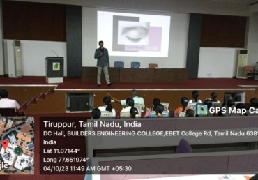 Debate Club organized guest lecture titled 'Role of English in Engineering' on 4.10.23