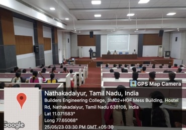 Debate Club organized guest lecture titled ' Power of story telling' on 25.5.2023